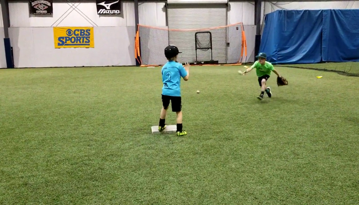 7U Baseball Practice